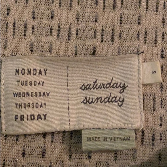 Saturday Sunday Dress Blk n Wt size Small - Picture 2 of 4